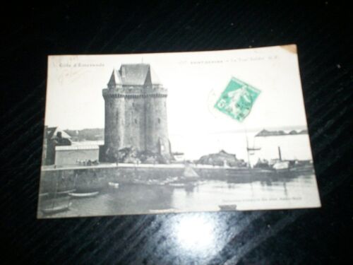 Carte Postale Ancienne Côte D'émeraude Saint Servan La Tour Solidor