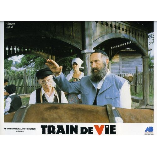 Train De Vie : Jeu De Photos D'exploitation Cinématographique - Format 24x30 Cm - De Radu Mihaileanu Avec Lionel Abelanski, Rufus, Clément Harari, Michel Muller, Agathe De La Fontaine - 1998