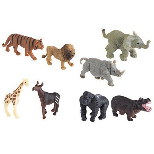 Safari Ltd Good Luck Minis ¿ Wild Fun Pack ¿ Realistic Hand Painted Miniature Toy Figurine Models ¿ Quality Construction From Safe And Bpa Free Materials ¿ For Ages 5 And Up