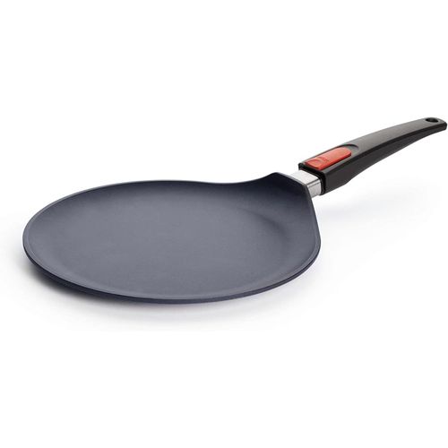Diamond Lite Crêpière - Induction -, Ø 26 Cm, Avec Manche Amovible - Convient À Tous Les Types De Cuisinières, Antiadhésif, Fonte D'Aluminium