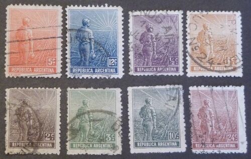 Argentine Oblitéré N°165 Et + Lot De 8 Timbres De 1911