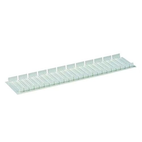 Cache (x5) coffret éléctrique 1u 12 modules - Gris