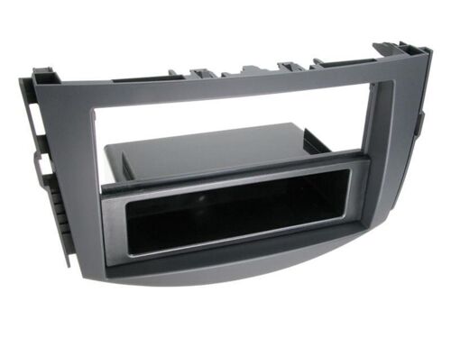 Facade Autoradio Pour Toyota Rav4 Iii Avec Vide Poche Noir Adnauto