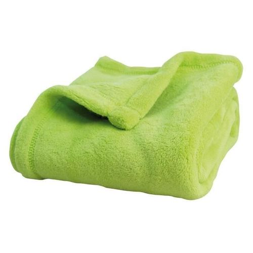 Doux Nid Couverture Microlon 75x100 Cm Anis