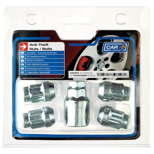 4 Ecrous 12x125 Type A - Antivol De Roues