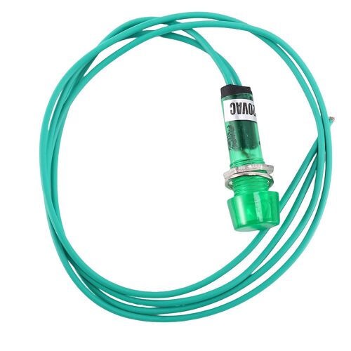 Indicateur Pilote Signal Lampe Verte Lumière Ac 220v W Câble