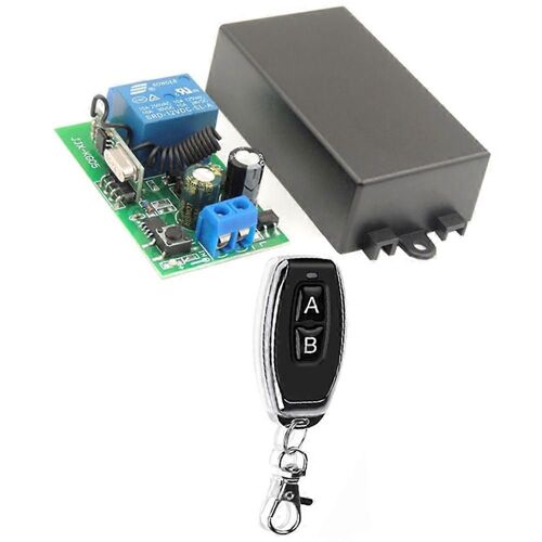 433 MHz 220V Télécommande sans fil Bouton ON/OFF Télécommande 110V Récepteur RF Transmitt