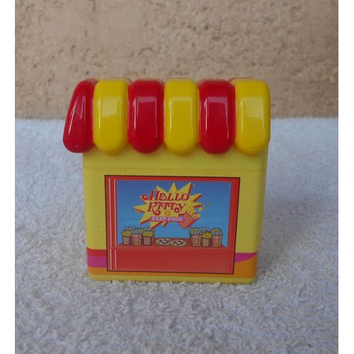 Hello Kitty - Figurine + Magasin Fast Food - Sanrio