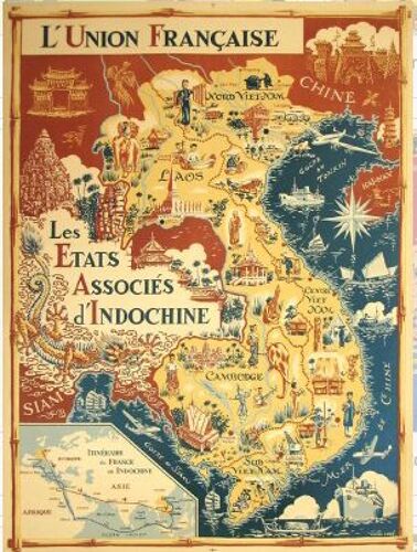 Affiche Indochine