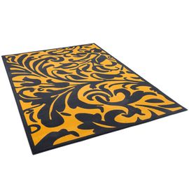 Pergamon Tapis Design À Poils Courts Motifs Modernes Anthracite 140x200 Cm