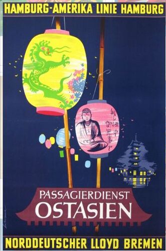 Affiche Asie