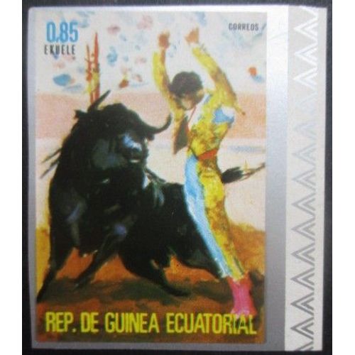 Guinee Equatoriale N°61b Corrida Non Dentelé Neuf **