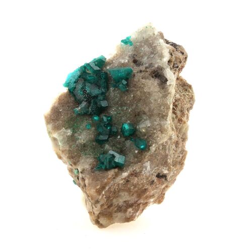 Dioptase. 102.7 Ct. Congo, Afrique.