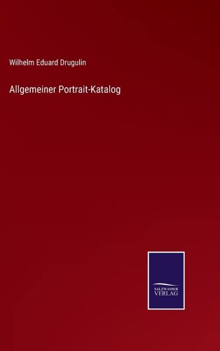Allgemeiner Portrait-Katalog