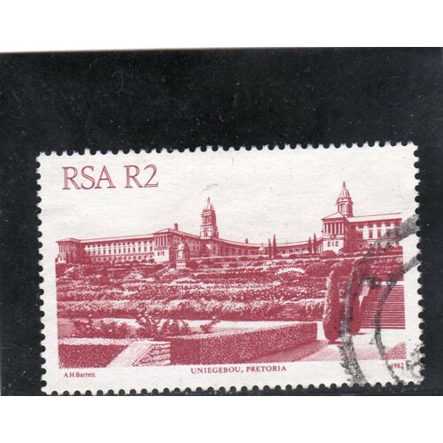 Timbre-Poste DAfrique Du Sud (Bâtiments De LUnion À Pretoria)