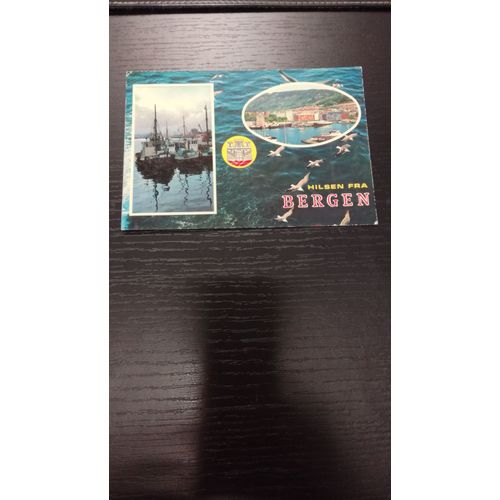 Carte Postale Bergen - Hilsen Fra Bergen En L'état Sur Les Photos