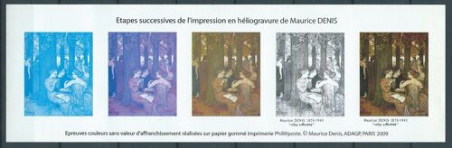 Etapes Successives De L'impression En Héliogravure De Maurice Denis 1870-1943