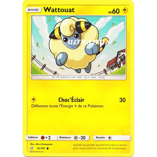 Pokémon - 41/181 - Wattouat - Sl9 - Soleil Et Lune - Duo De Choc - Commune