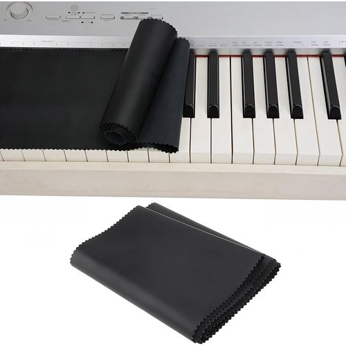 Housse De Clavier De Piano Numérique 88 Touches ¿ Housse Anti-Poussière En Cuir Pu Pour Claviers Électriques Et Numériques