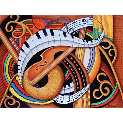 Sound Of Soul Strings 500 Pc Jigsaw Puzzle