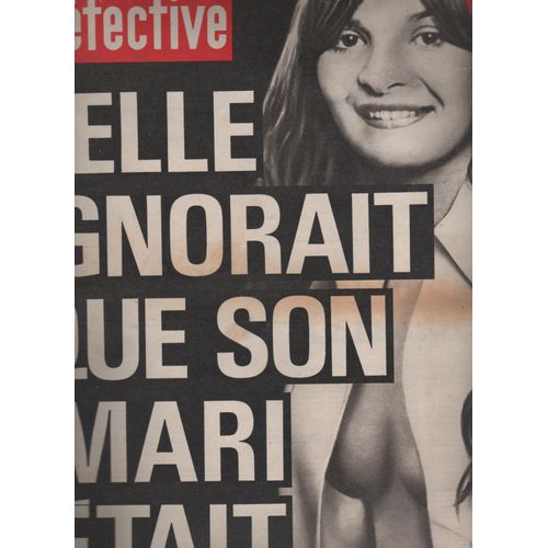 Détective N°1637 Elle Ignorait Que Son Mari Était Une Femme