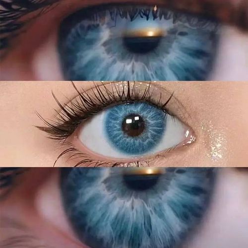 Jewelens 1 Paire Satoru Gojo Cosplay Lentilles De Contact De Couleur Bleue Jujutsu Kaisen Anime Softlens 14.5mm-0-Evil