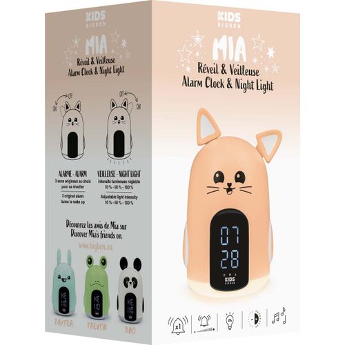MIA, RÉVEIL & VEILLEUSE RKIDSCAT BIGBEN - CHAT
