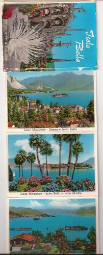 Isola Bella - 20 Petites Cartes Postales Couleur En Accordéon