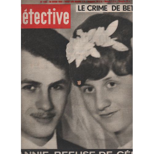 Détective N°1135 Le Crime De Bethune