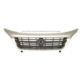 Grille Radiateur Pour Fiat Ducato Iii Phase 2 Depuis 2014, Noire, Cadre Grise, Neuve