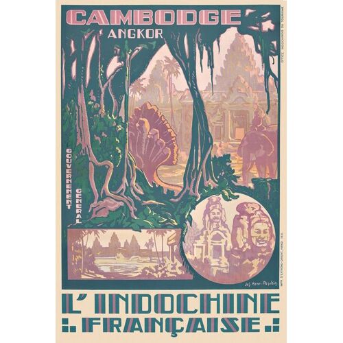 Affiche Indochine Française