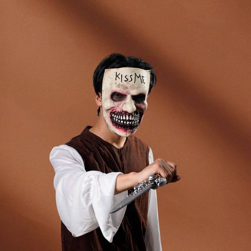 1 Masque De Zombie - Crocs Effrayants,Détails Réalistes,Accessoires Soignés Pour Halloween Et Peuples Effrayantes!--