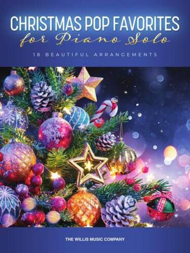 Christmas Pop Favorites For Piano Solo Intermediate To Advanced Level - Recueil Piano Hl00688517 9781705169186