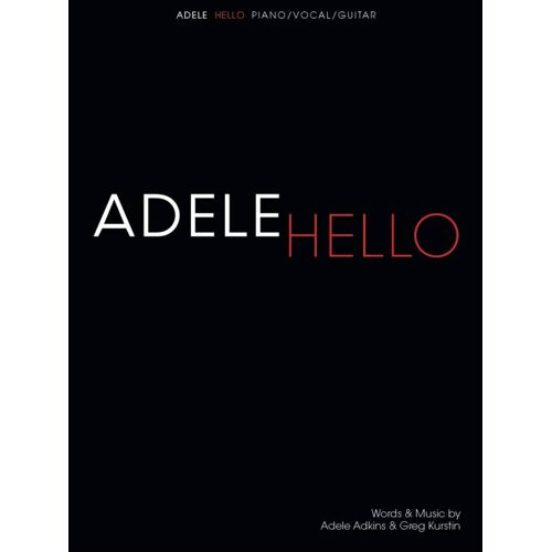 Hello - Feuille De Papier À L'unité Piano, Voix Et Guitare Musam1011384
