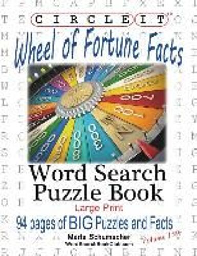 Circle It, Wheel Of Fortune Facts, Word Search, Puzzle Book