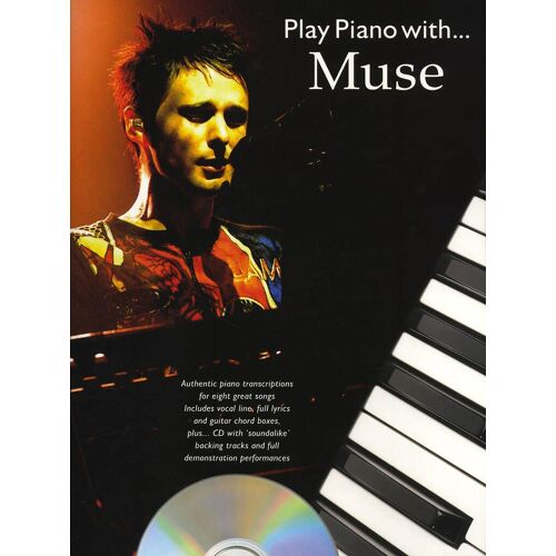 Play Piano With... Muse - Recueil Avec Cd Piano Musam91984 9780711941007
