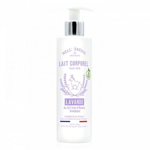 Lait Corporel Au Lait D'Ânesse Bio Lavande 
