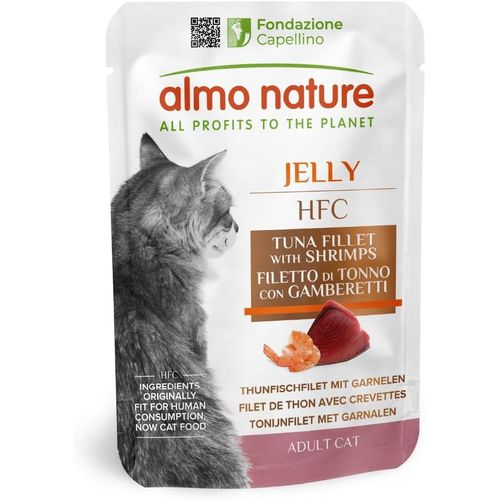 Nuem-Pâtée Pour Chat Classique Jelly Pochette Avec Thon Et Crevettes (24x55g)