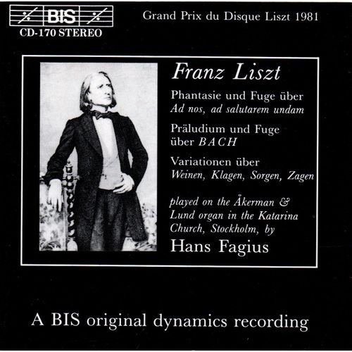 Fantaisie Et Fugue Sur Le Choral "Ad Nos, Ad Salutarem Undam" - Prélude Et Fugue Sur Bach. Hans Fagius À L'orgue De L'église Katarina De Stockholm.