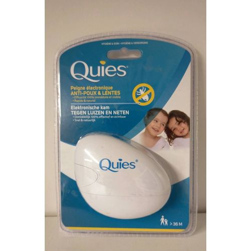 Quies Peigne Anti-Poux Electronique 