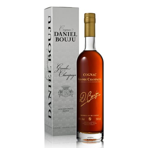 Daniel Bouju Cognac Carafe Ariane 40% Vol. - 50 Cl Sérigraphie Or - Etui