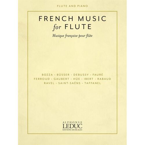 French Music For Flute And Piano - Recueil Avec Parties Séparées Flûte Traversière Et Piano Al30865 9781540090751