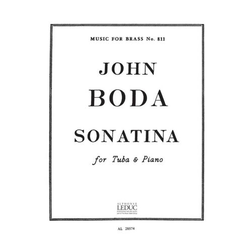 John Boda : John Boda: Sonatina - Conducteur Tuba Et Piano 9790046285745 Al28574