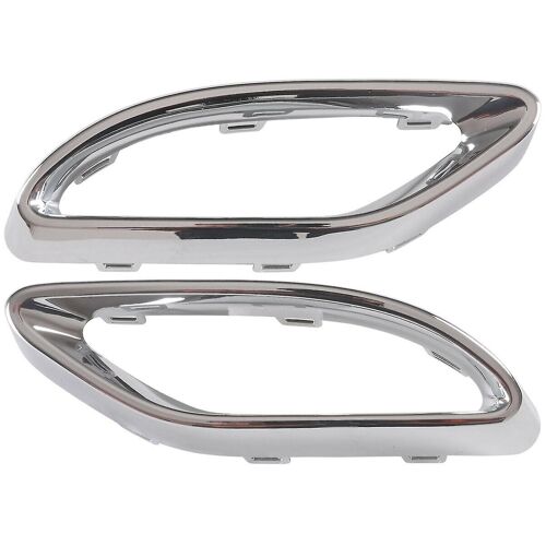 1 Paire De Tuyau D¿Échappement Arrière Trim Bezel Fit Pour Mercedes W177 A W238 E W205 C 2058852221,2058852321