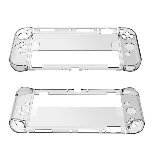 Étui De Protection Transparent Pour Nintendo Switch, Coque Ajourée, Cadre En Cristal, Pour Console De Jeu Oled, Accessoires
