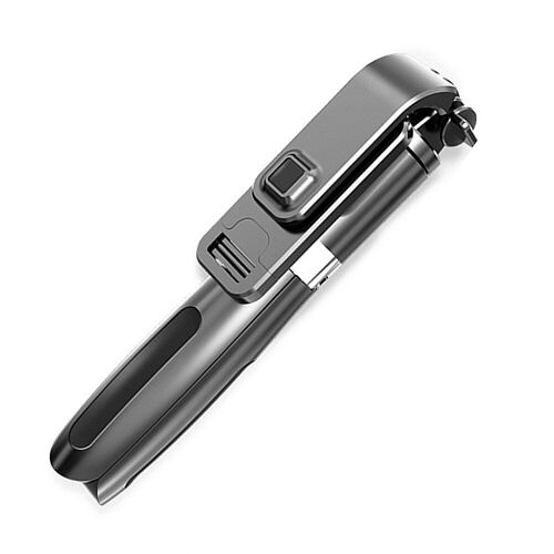 Trépied Portable pour Selfie, bâton pour téléphone Portable, pour prise de Photo, diffusion en direct, télécommande rechargeable, bluetooth