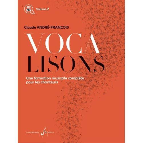 Vocalisons. Volume 2 - André-François Claude - Gb9986 9790043099864
