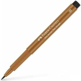 Feutres - Faber-Castell - Pitt Artist - Lot De 10 - Marron - Non Effaçable - Non Rechargeable