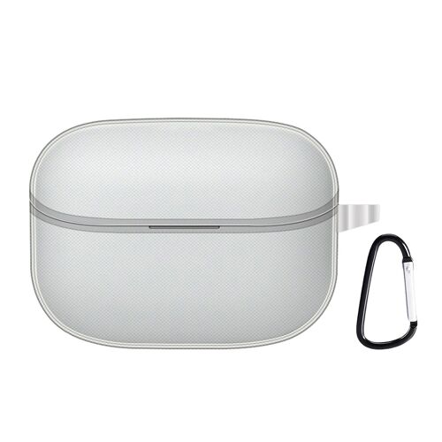 Étui en TPU pour écouteurs Sony LinkBud S WF-LS900N, housse de protection transparente, antichoc, anti-poussière, avec mousqueton