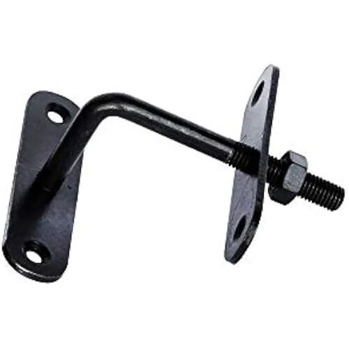 Support de rampe réglable - EDM - Noir - Ajustable - Pratique - Durable